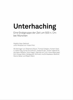 Cover: Unterhaching