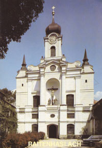 Cover: Die Pfarrkirche in Raitenhaslach, Salzach