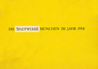 Cover: Die Stadtwerke München Im Jahr 1958