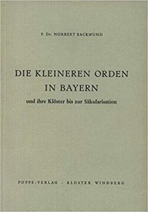 Cover: Die kleineren Orden in Bayern