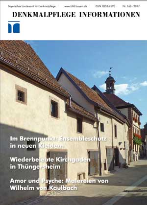 Cover: Denkmalpflege Information 2017