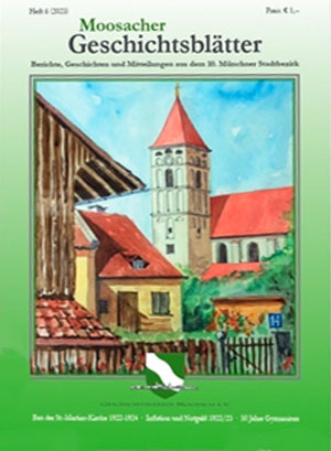 Cover: Moosacher Geschichtsblätter