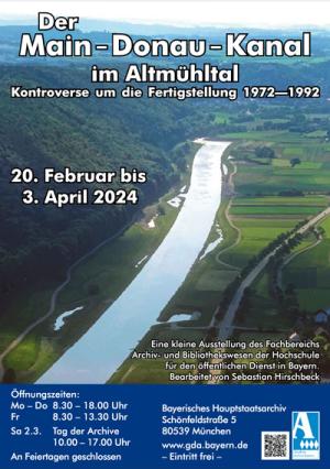 Buchcover: Der Main-Donau-Kanal im Altmühltal