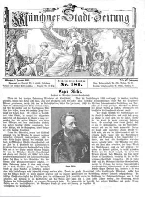  - Münchner Stadtzeitung  -1892 (181-207)