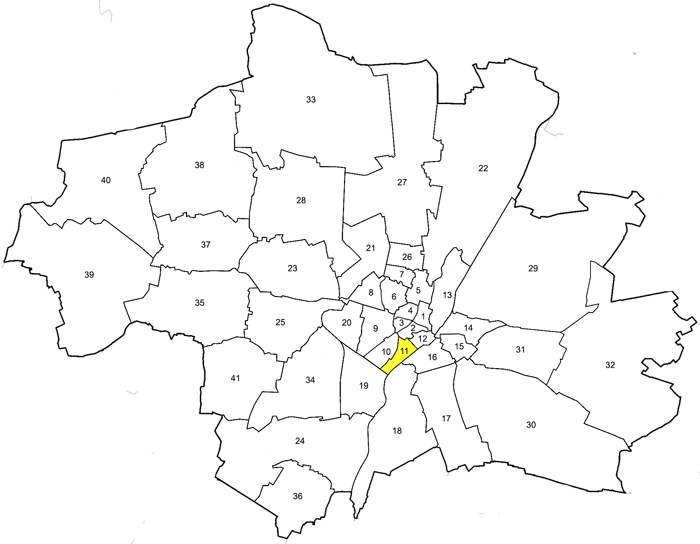 Alte Stadtbezirke in München – Isarvorstadt – Glockenbachviertel