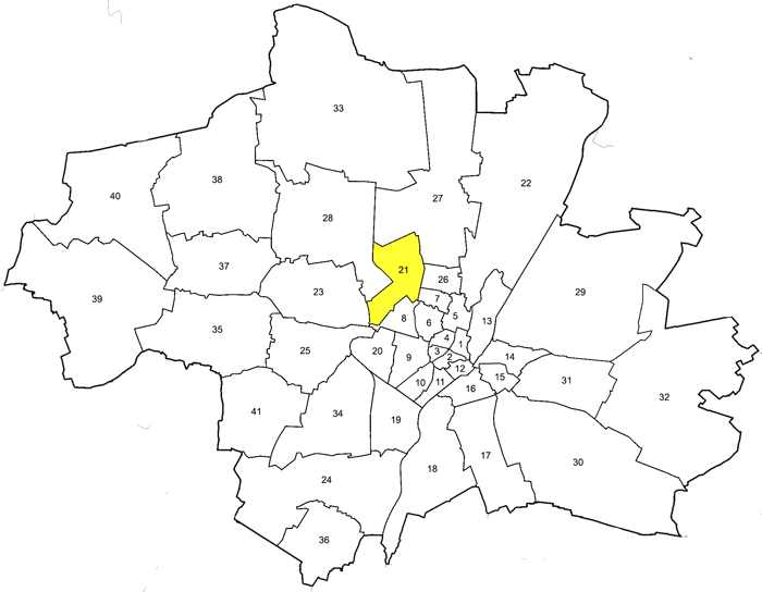 Alte Stadtbezirke in München – Neuhausen – Oberwiesenfeld