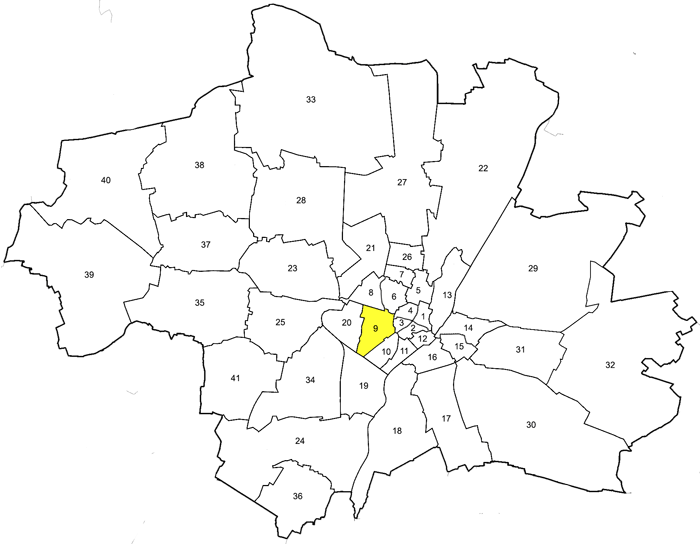 Alte Stadtbezirke in München – Ludwigsvorstadt