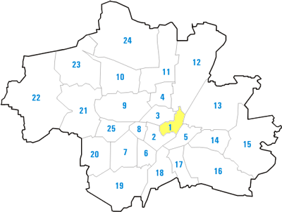 Stadtbezirk Altstadt-Lehel  in München