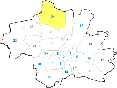 Stadtbezirk Feldmoching-Hasenbergl  in München