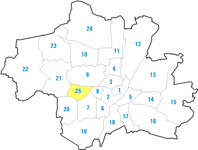 Stadtbezirk Laim  in München